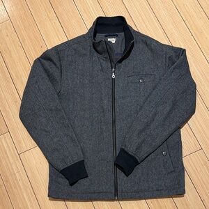 Men's Gray Bomber Jacket
